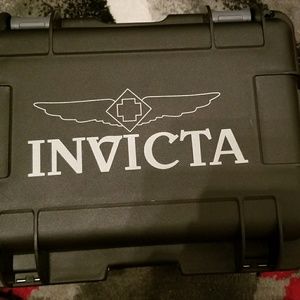 Black Invicta Watch case